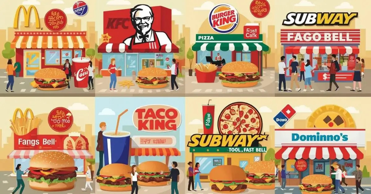 List of Fast Food Restaurants