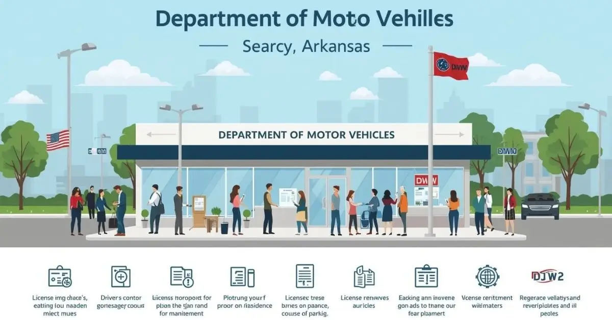 Department of Motor Vehicles Searcy Arkansas