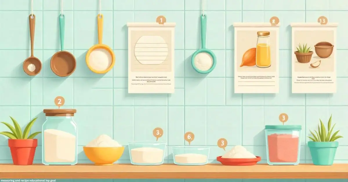 Measuring and Recipe Educational IEP Goal