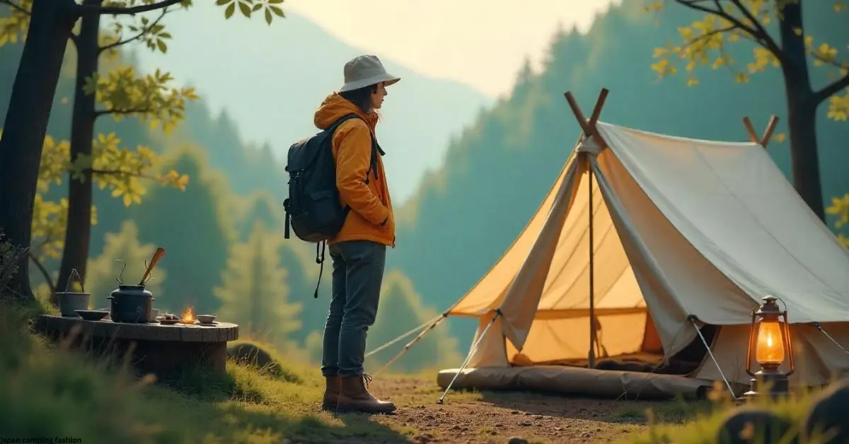 Japan Camping Fashion