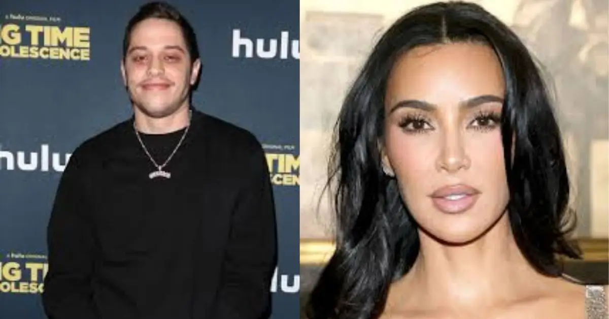 Pete Davis and Kim Kardashian