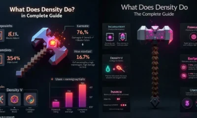 what does density do in minecraft