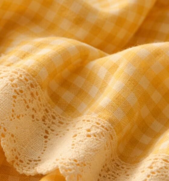 old-fashioned yellow cloth